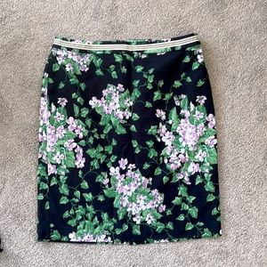 Talbots Petites Floral skirt Size 12P